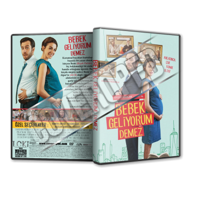 Bebek Geliyorum Demez - 2018 Türkçe Dvd cover Tasarımı